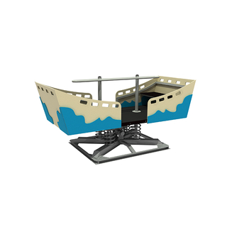 옥외 흔들 배 바다 파 운동장 동요 라이더 Playsets 유원지 장비