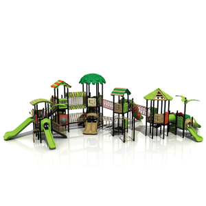 유치원을 위한 아이 옥외 공원 숲 Silde 운동장 장비