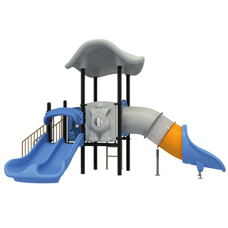 놀이 공원 우주 Playsets 공상 과학 야외 슬라이드 극장 어린이를위한 맞춤형 놀이터 장비